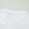 Women's White Collared Button-Up Loose Fit Casual Sweater Cardigan - Image 7