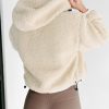 Women's Jet Stream Zip-Up Hooded Sherpa Jacket with Pocket - Image 10