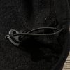 Women's Black Fleece Lined Half Zip Kangaroo Pockets Hoodie - Image 17