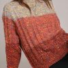 Women's Multicolour Colorful Confetti Wool Ball Knitted Sweater - Festive Winter Fashion - Image 2