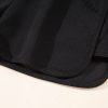 Women's Black Textured Quarter Zip Top and Drawstring High Waist Shorts Set - Image 19