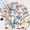 Women's Multicolour Floral Print Puff Sleeve Shirt with Ricrac Trim - Image 7