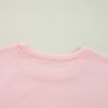 Women's Light Pink Bow Thread Embroidery Long Sleeve Sweatshirt - Image 14