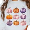 Women's Beige Halloween Pumpkin Graphic Pullover Sweatshirt - Image 7