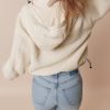 Women's Jet Stream Zip-Up Hooded Sherpa Jacket with Pocket - Image 3