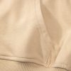 Women's Parchment Quarter Zip Stand Neck Kangaroo Pocket Sweatshirt - Image 11