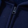 Women's Navy Blue Fleece Lined Zip-Up Hoodie for Ultimate Comfort - Image 15