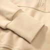 Women's Parchment Quarter Zip Stand Neck Kangaroo Pocket Sweatshirt - Image 9