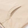 Women's Parchment Solid Oversized Hoodie with Kangaroo Pocket - Image 12