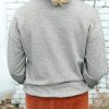 Women's Gray THANKSFUL Graphic Sweatshirt - Cozy Letter Printed Top for Thanksgiving - Image 2