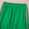 Women's Bright Green Two Tone Contrast Textured Crewneck Tee and Shorts Set - Image 22