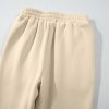Women's Parchment Solid Color Hoodie and High Waist Pants Two Piece Activewear Set - Image 17