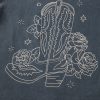 Women's High-Rise Western Cowboy Boots Graphic Tee - Stylish and Comfortable - Image 10
