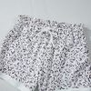 Women's White Classic Leopard Hoodie and Shorts Set - Image 8