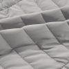 Women's Silvery Plush Collared Quilted Zipped Puffer Vest for Casual Layering - Image 12