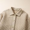 Women's Jet Stream Solid Color Quilted Puffer Buttoned Shacket - Image 10