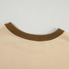 Women's Apricot Color Block Thumbhole Sleeve Drop Shoulder Sweatshirt - Image 22