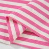 Women's Rose Stripe Crew Neck T-Shirt and Drawstring Shorts Set - Casual Summer Outfit - Image 25