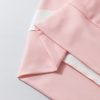 Light Pink Colorblock Striped Drop Shoulder Long Sleeve Top - Image 9