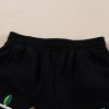 Women's Black Sequin Merry Graphic Pullover and Shorts Outfit - Image 18