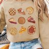 Women's Khaki Thanksgiving Dessert Graphic Pullover Sweatshirt - Cozy Fall Fashion - Image 2