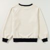 Women's Jet Stream Color Block Edge Raglan Sleeve Crew Neck Textured Top - Image 7