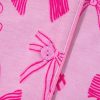 Women's Pink Bow Print Half Sleeve Shirt and Shorts Pajamas Set - Image 13