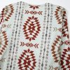 Women's Brown Aztec Open Front Long Cardigan - Western Style - Image 11