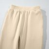 Women's Parchment Solid Color Hoodie and High Waist Pants Two Piece Activewear Set - Image 14
