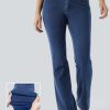 Women's Ashleigh Blue Stretchy Bootcut Jeans with Mid Waist Detail - Image 10