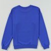 Women's Dark Blue Game Day Crew Neck Graphic Pullover Sweatshirt with Sequin Design - Image 6