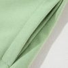 Grass Green Fleece Lined Drop Shoulder High Low Sweatshirt for Women - Image 9