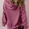 Women's Valerian Fleece Lined Hoodie with Kangaroo Pocket and Drawstring - Image 3