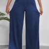 Women's Loose Fit Straight Leg Sail Blue Jeans - Image 3