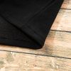 Women's Black Fleece Lined Half Zip Kangaroo Pockets Hoodie - Image 16