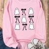 Women's Ghostly Chic Halloween Sweatshirt - Image 7