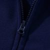 Women's Navy Blue Fleece Lined Zip-Up Hoodie for Ultimate Comfort - Image 8