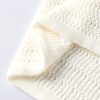 Women's White Daisy Flower Pointelle Knit Sweater - Image 12