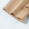 Women's Parchment Solid Half Button Sweatshirt and High Waist Sweatpants Set - Image 11