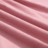 Elegant Rose Pink Textured V Neck Flutter Sleeve Ruffled Maxi Dress for Women - Image 14