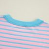 Women's Pink Stripe High-Low Pullover Tunic Sweatshirt - Image 13