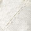 Women's White Half Button Lace Patchwork Flutter Sleeve Blouse - Romantic & Playful Style - Image 9