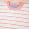 Women's Pale Chestnut Colorblock Striped Drop Shoulder Cozy Sweater - Image 10