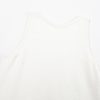 Elegant Women's White U Neck Eyelet Accent Sweater Vest - Image 14