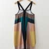 Women's Brown Retro Geometric Printed Y Back Sleeveless Maxi Dress - Image 9