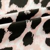 Women's Khaki Leopard Print Layered Ruffled Short Sleeve Blouse - Elegant and Versatile - Image 13