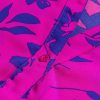 Women's Rose Floral Print Collared Blouse with Flutter Sleeves - Adjustable Button Neckline - Image 12