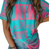 Women's Green Howdy Cowboy Letter Printed Western Fashion Tee - Image 5