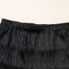 Chic Black Tiered Fringe Trimmed Mini Skirt for Effortless Boho Style - Image 8