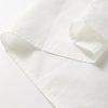 Women's White Half Button Lace Patchwork Flutter Sleeve Blouse - Romantic & Playful Style - Image 11